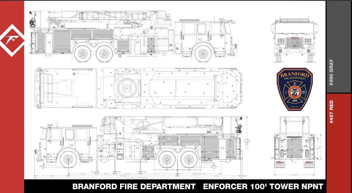 Branford Fire Department — 100' MM Tower (Connecticut)