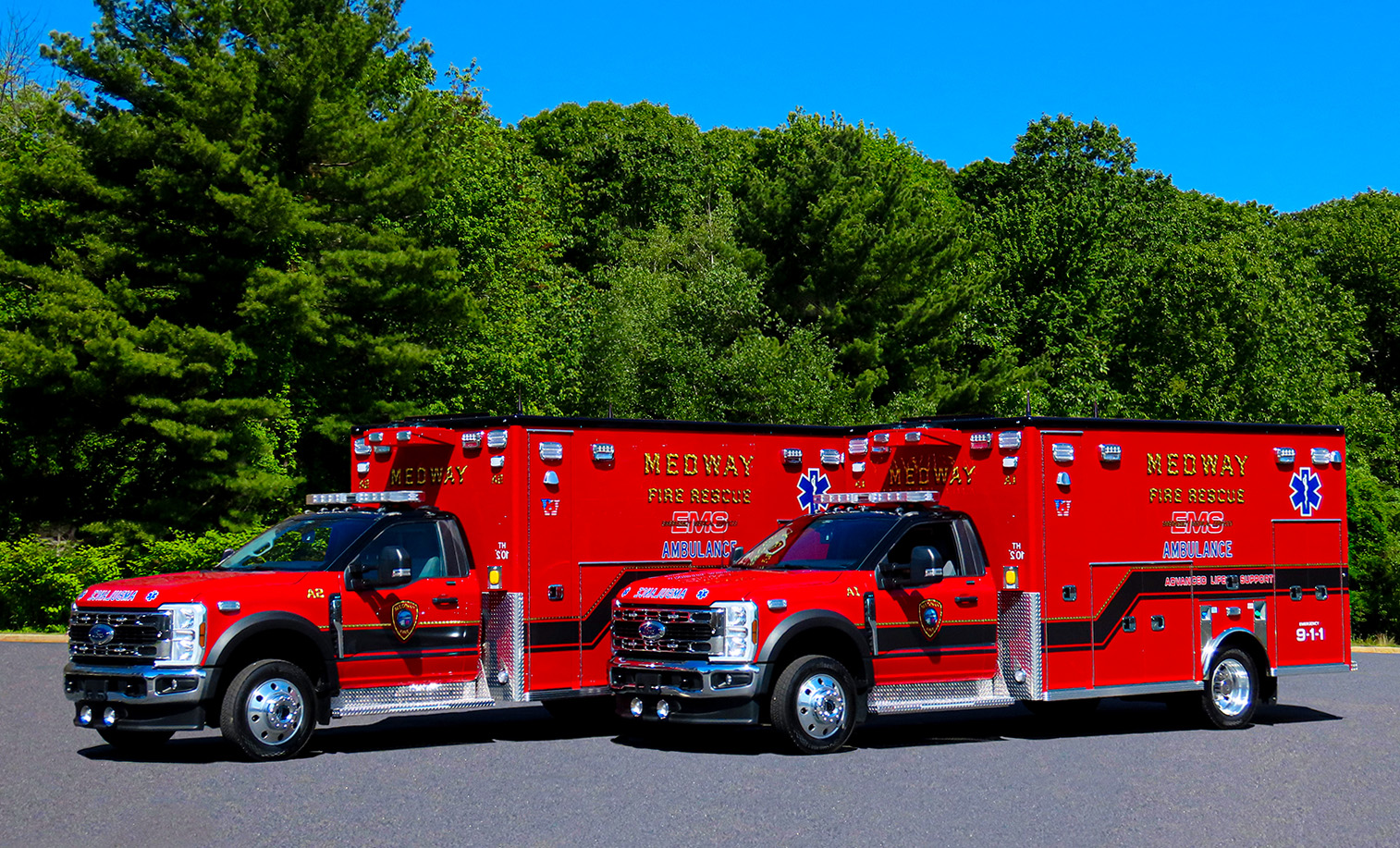 Medway Ambulances 1 & 2 Fire Department (2026)